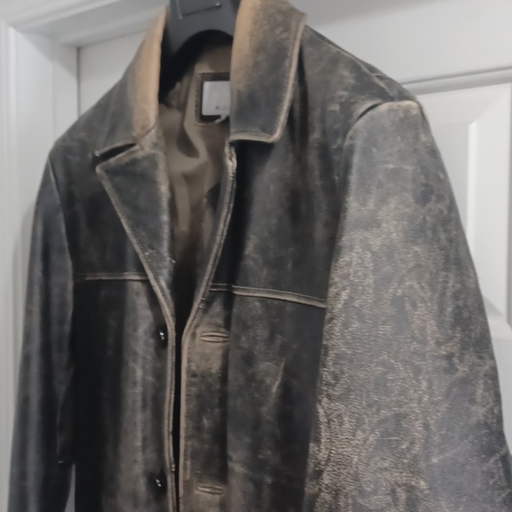Wilsons Genuine Leather Brown Jacket, L